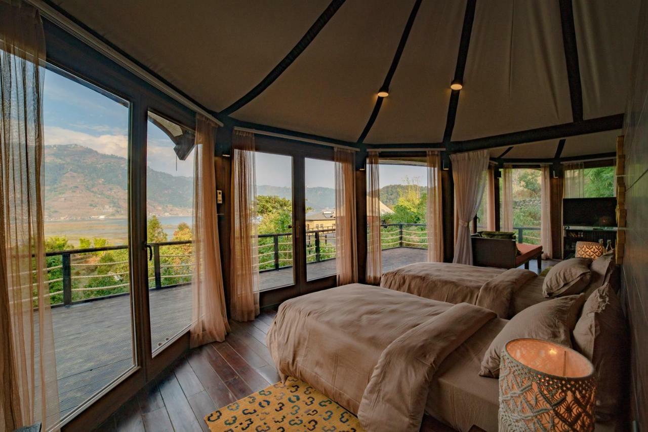 The Pavilions Himalayas Lake View Pokhara Exteriör bild